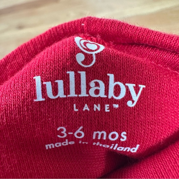 NWT Lullaby Lane My 1st Christmas Baby Outfit Sz 3-6 months - Picture 6 of 7